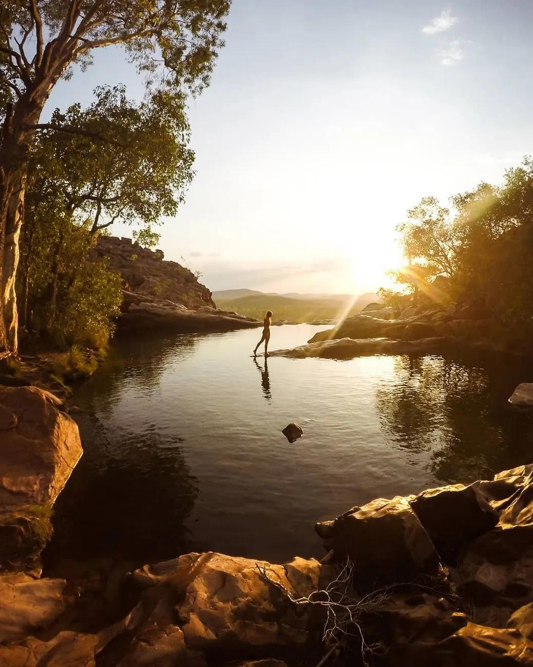 ourbusyhomeschool | What is the Secret Waterfall in Kakadu?